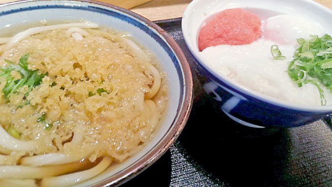 JR福島 昼 讃岐うどん　満天