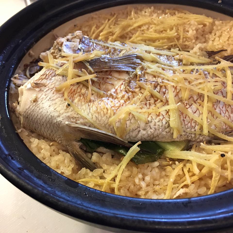 生姜たっぷりの鯛飯