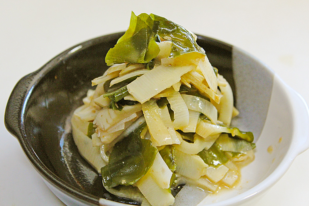 超簡単！ 中華風 筍とワカメの和え物