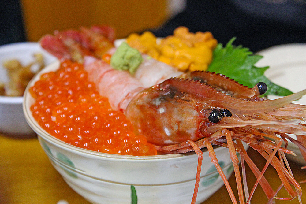 わがまま丼（イクラ、ウニ、ボタン海老）